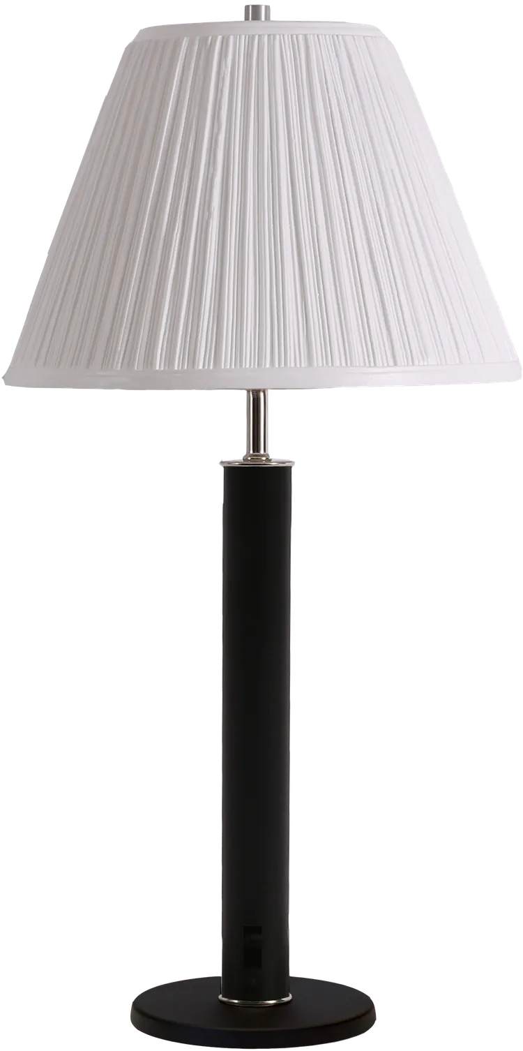 PolyMold Pleated, Midnight, Nickel accents