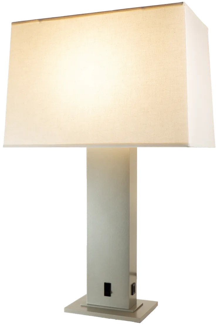 TriLam Rectangle, Silver Champagne, Freestanding